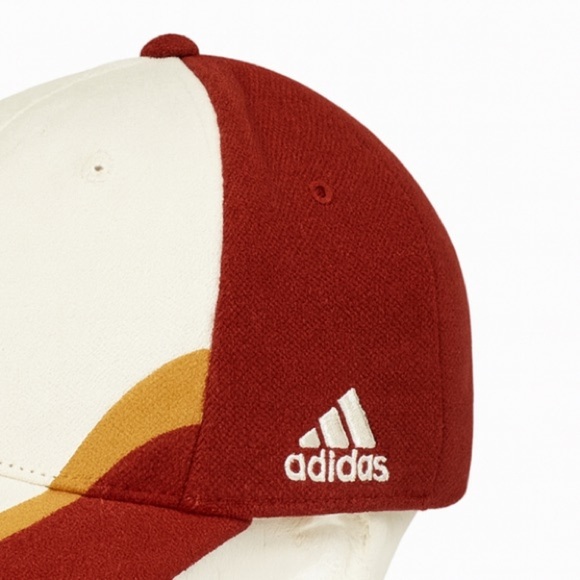 Cleveland Cavaliers Adidas Men's Velcro-Back Hat With Embroidered Logo on Front - Picture 3 of 4